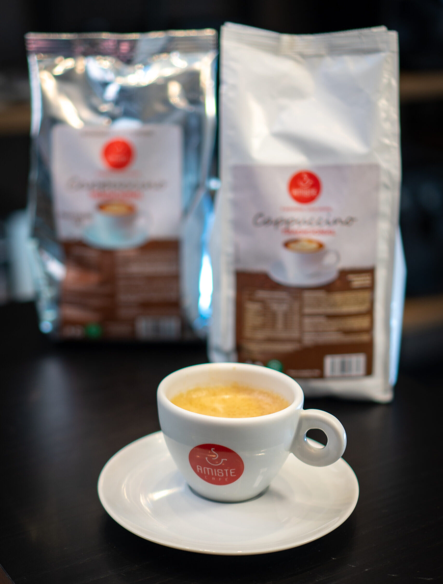 Cappucinos da Amiste Café